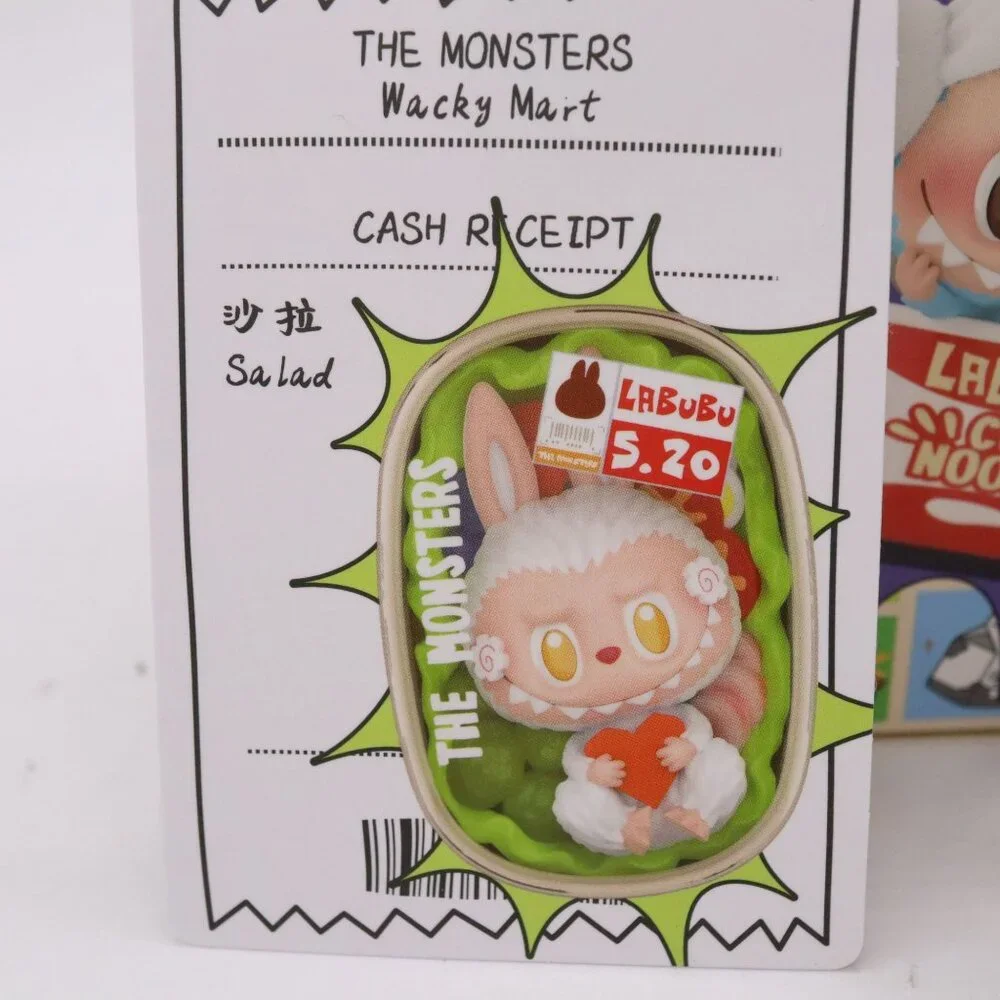 The Monsters Wacky Mart Labubu SALAD Figure Pop Mart Sealed‎ in Bag US Seller